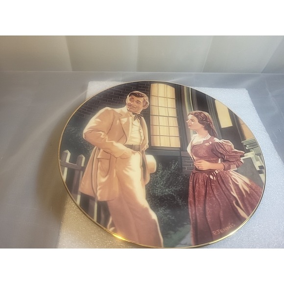 GONE WITH THE WIND The End Of An Era, Limited Edition Vintage PLATE Paul Jennis - Picture 2 of 6